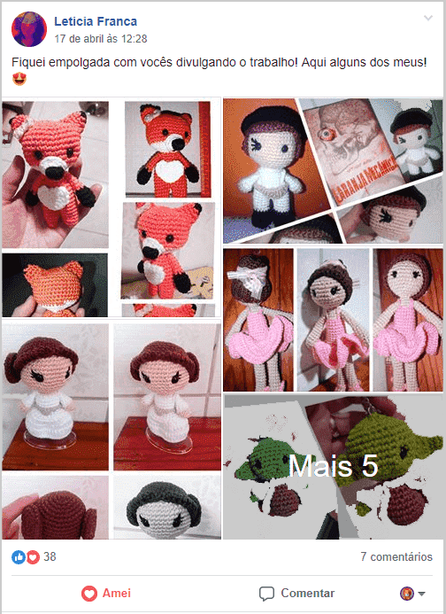 Amigurumi de clientes.